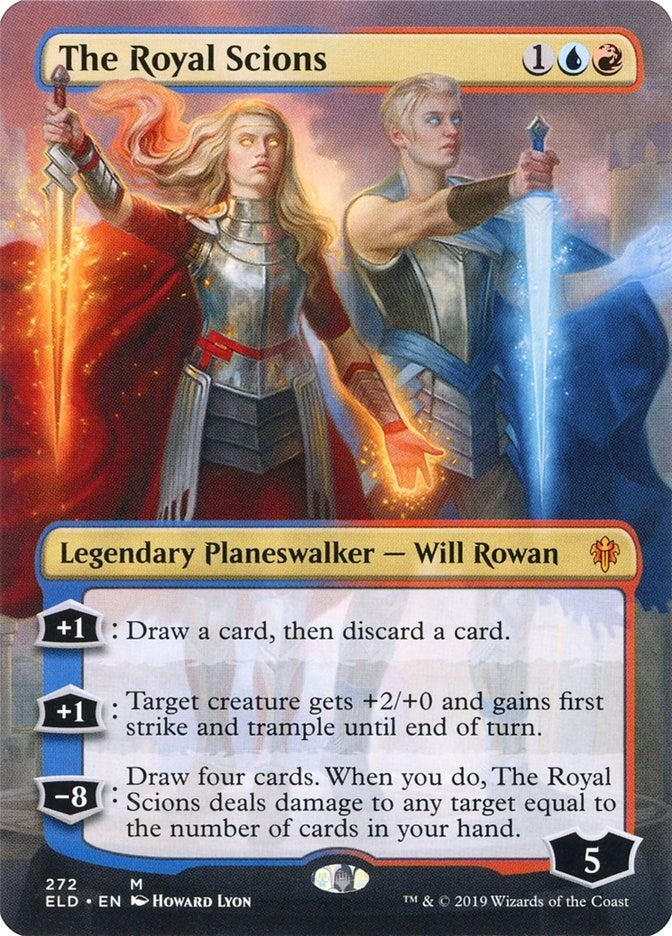 The Royal Scions (Borderless) (272) (Throne of Eldraine)