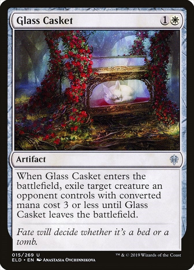 Glass Casket (15) (Throne of Eldraine)