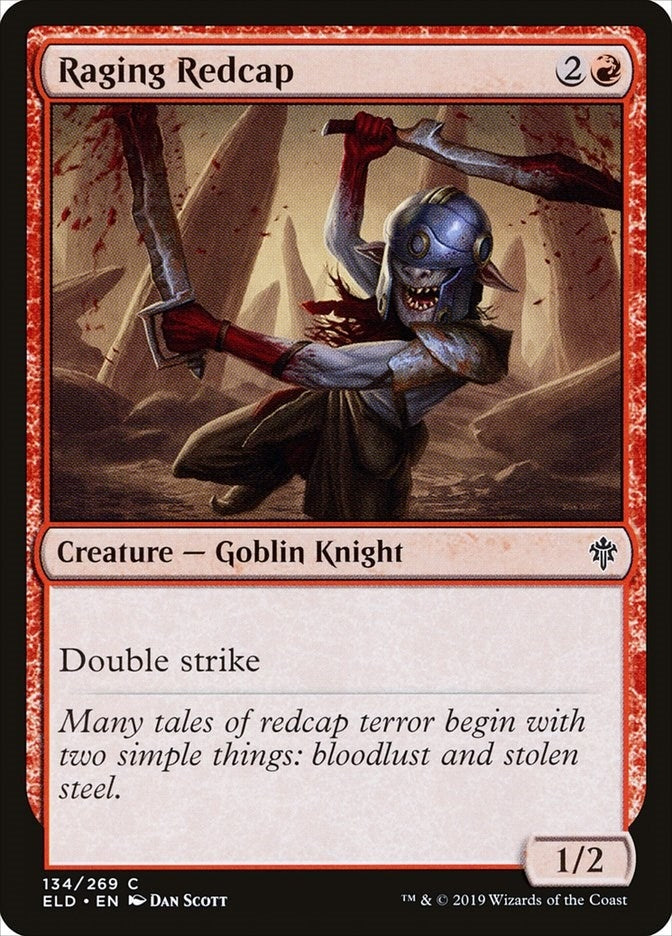 Raging Redcap (134) (Throne of Eldraine)