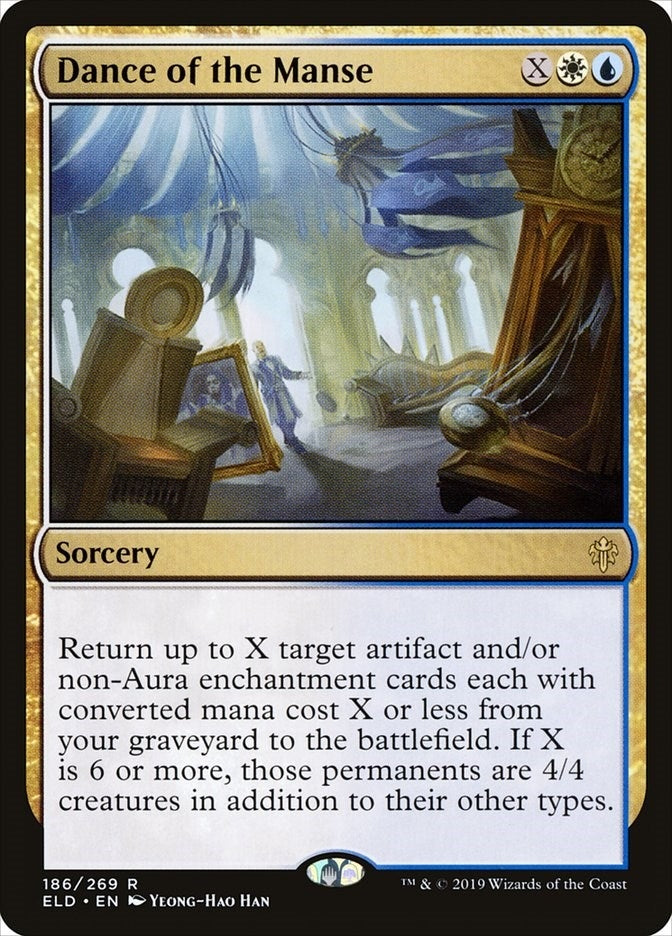 Dance of the Manse (186) (Throne of Eldraine)