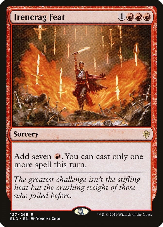 Irencrag Feat (127) (Throne of Eldraine)
