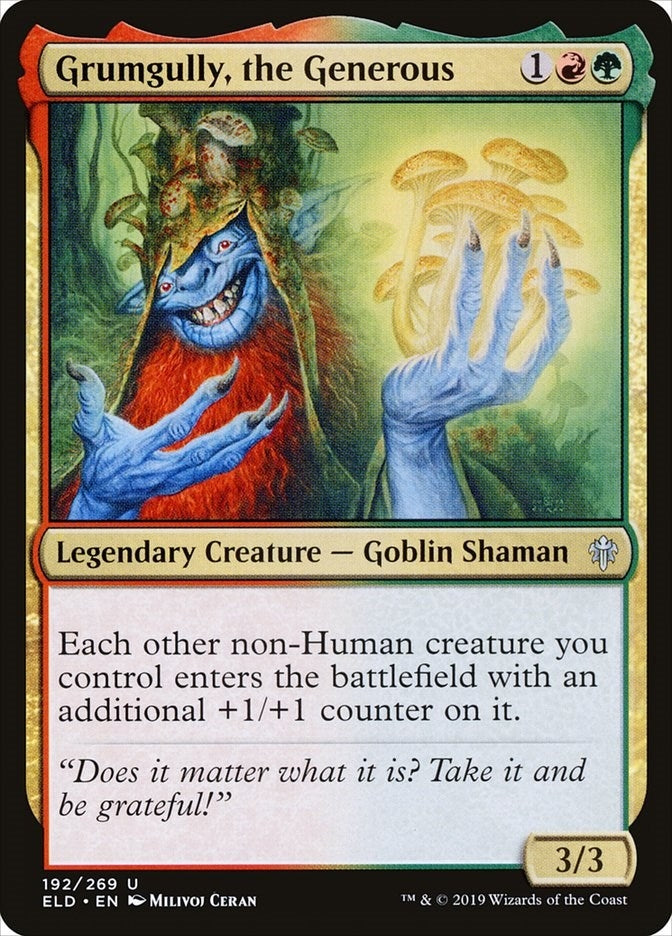 Grumgully, the Generous (192) (Throne of Eldraine)