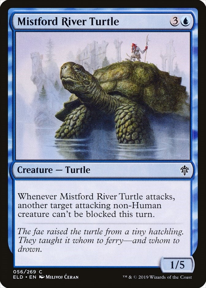 Mistford River Turtle (56) (Throne of Eldraine)