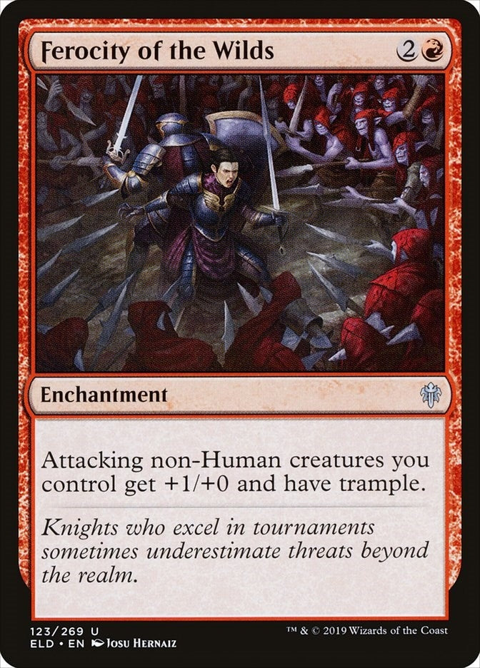 Ferocity of the Wilds (123) (Throne of Eldraine)