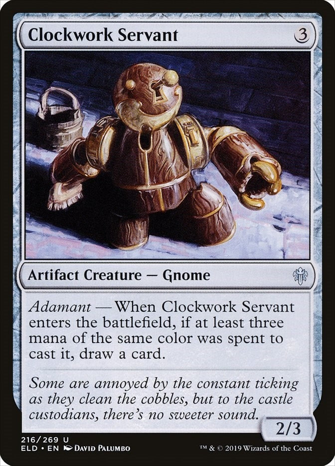 Clockwork Servant (216) (Throne of Eldraine)
