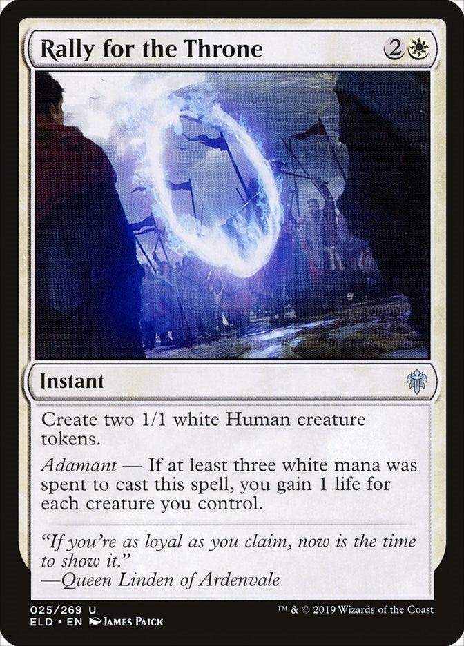 Rally for the Throne (25) (Throne of Eldraine)