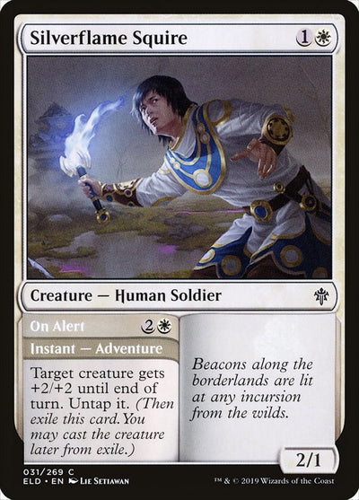 Silverflame Squire (31) (Throne of Eldraine)