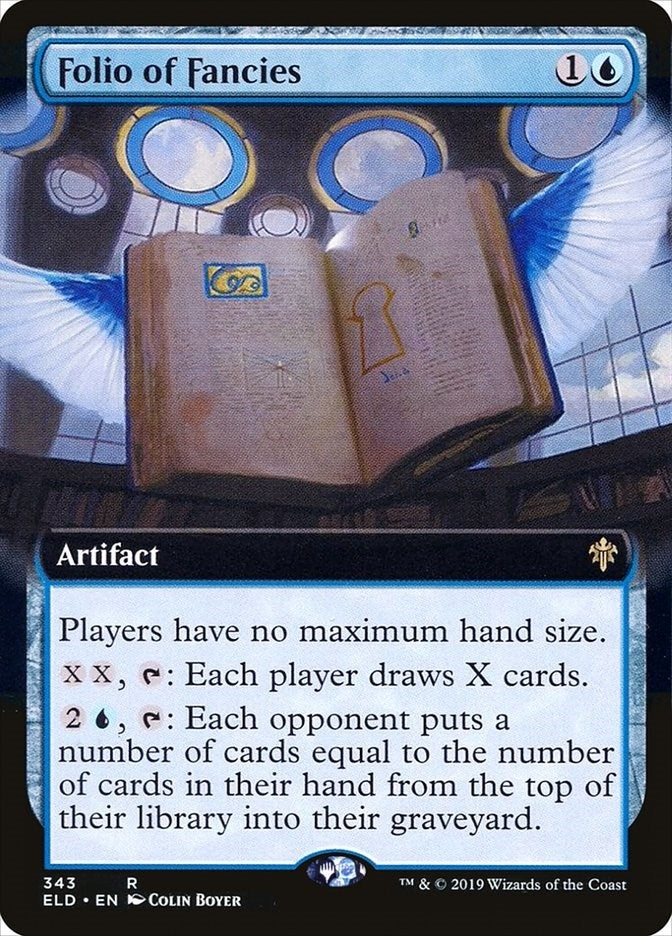 Folio of Fancies (Extended Art) (343) (Throne of Eldraine)