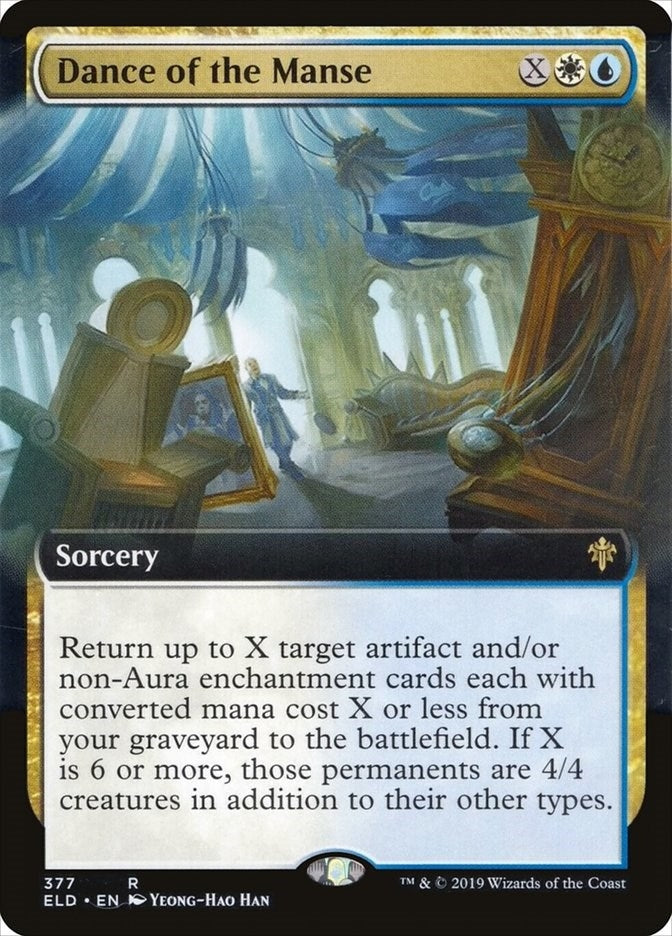 Dance of the Manse (Extended Art) (377) (Throne of Eldraine)