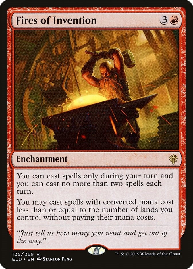 Fires of Invention (125) (Throne of Eldraine)