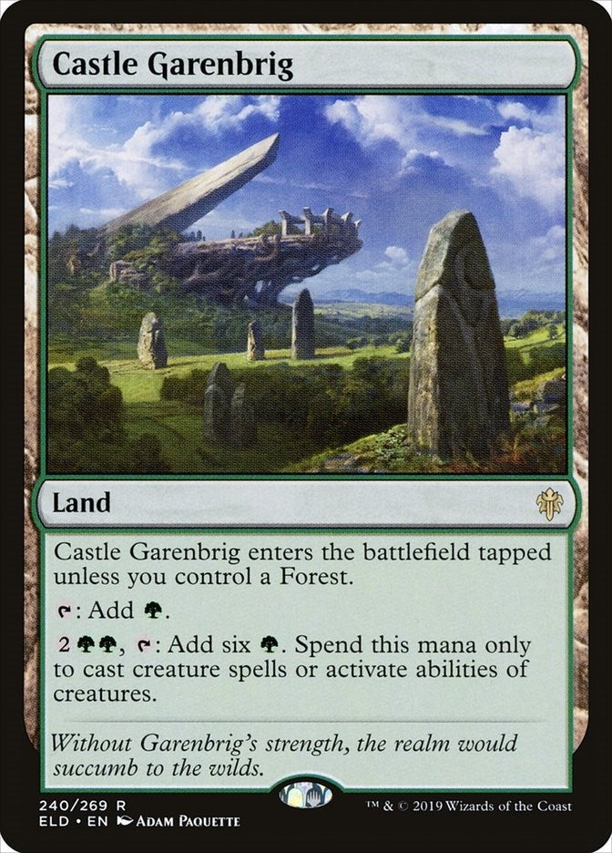 Castle Garenbrig (240) (Throne of Eldraine)