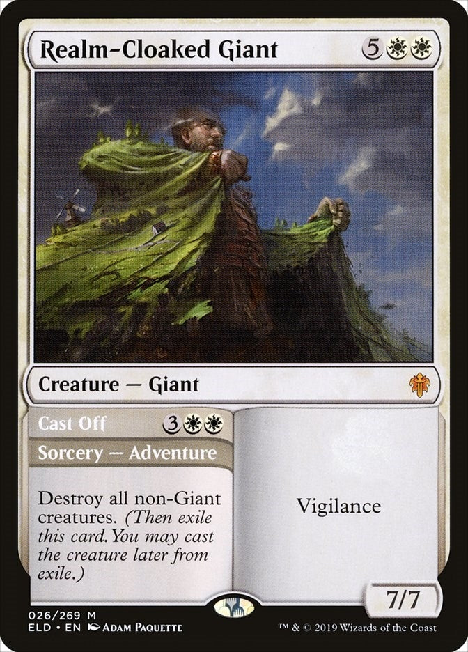 Realm-Cloaked Giant (26) (Throne of Eldraine)
