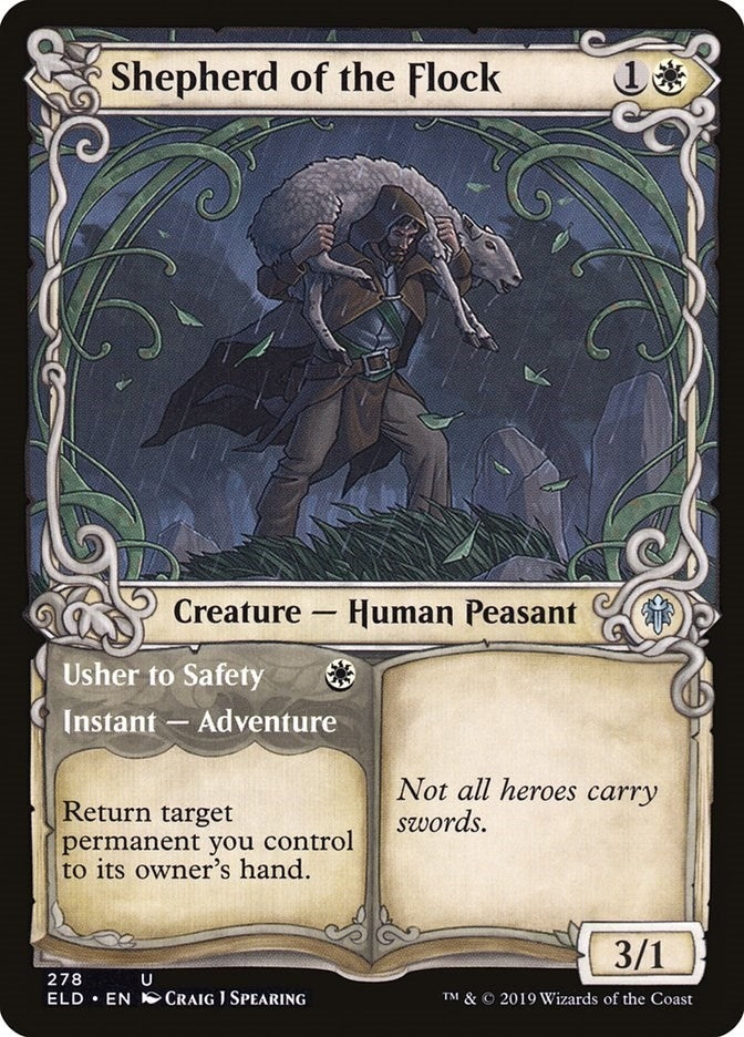 Shepherd of the Flock (Showcase) (278) (Throne of Eldraine)