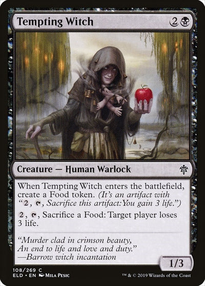 Tempting Witch (108) (Throne of Eldraine)