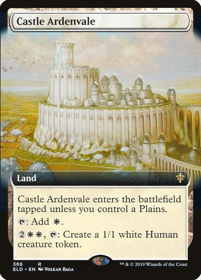Castle Ardenvale (Extended Art) (386) (Throne of Eldraine)