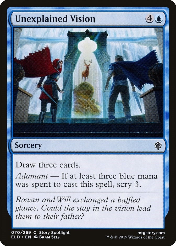 Image for Unexplained Vision (70) - Magic: The Gathering