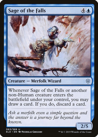 Sage of the Falls (63) (Throne of Eldraine)