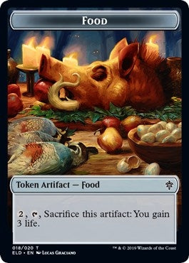 Food Token (018) (18) (Throne of Eldraine)