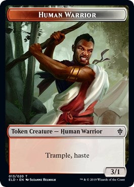 Human Warrior Token (13) (Throne of Eldraine)