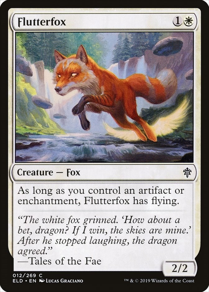 Flutterfox (12) (Throne of Eldraine)