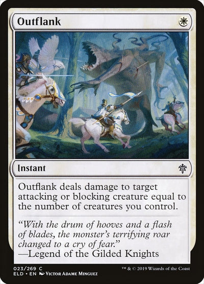 Outflank (23) (Throne of Eldraine)
