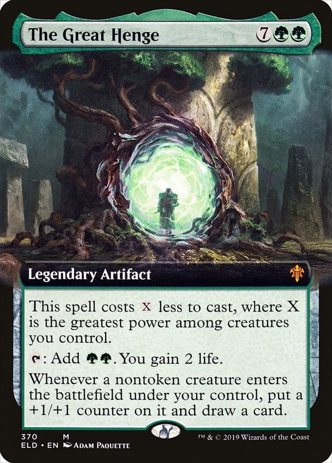 The Great Henge (Extended Art) (370) (Throne of Eldraine)