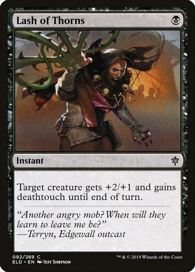 Lash of Thorns (92) (Throne of Eldraine)