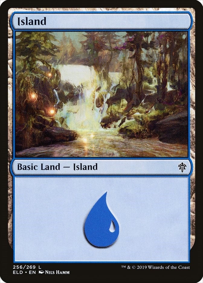 Island (256) (256) (Throne of Eldraine)