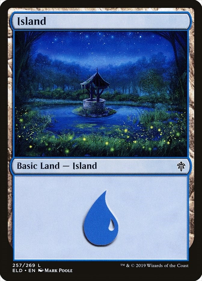 Island (257) (257) (Throne of Eldraine)
