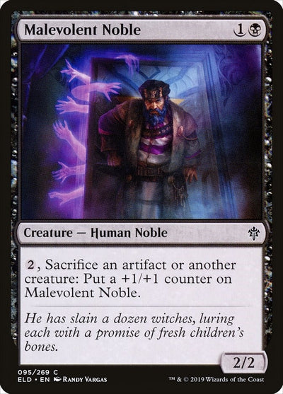 Malevolent Noble (95) (Throne of Eldraine)
