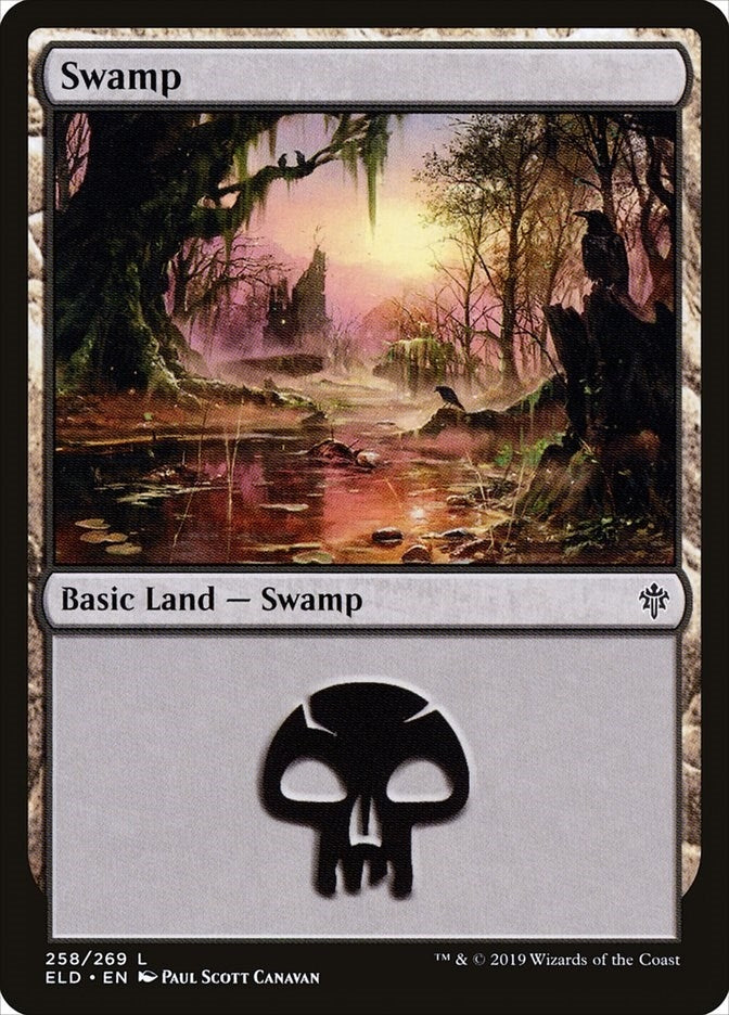 Swamp (258) (258) (Throne of Eldraine)