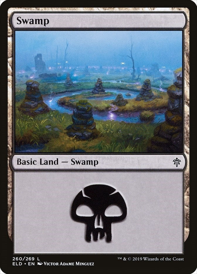 Swamp (260) (260) (Throne of Eldraine)