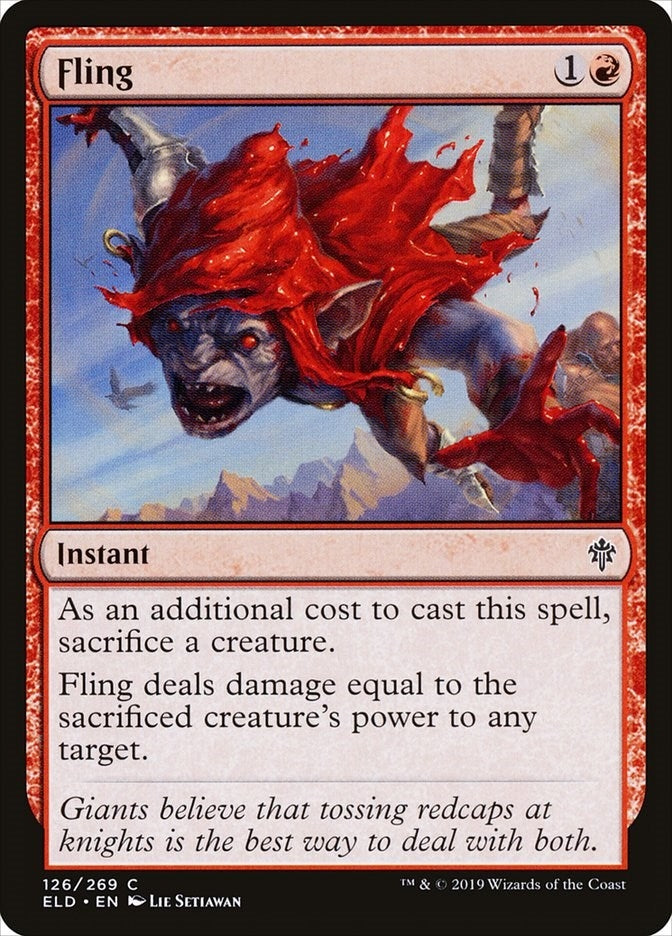 Fling (126) (Throne of Eldraine)