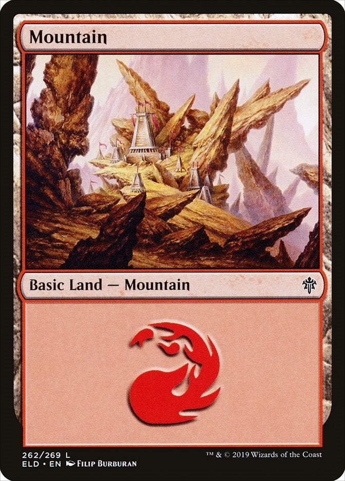 Mountain (262) (262) (Throne of Eldraine)