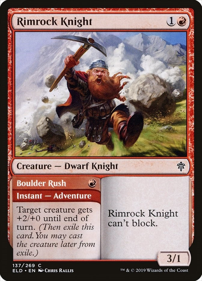 Rimrock Knight (137) (Throne of Eldraine)