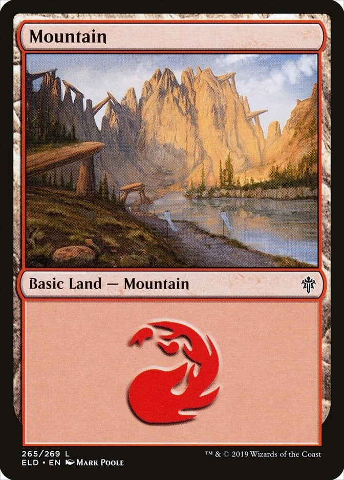 Mountain (265) (265) (Throne of Eldraine)
