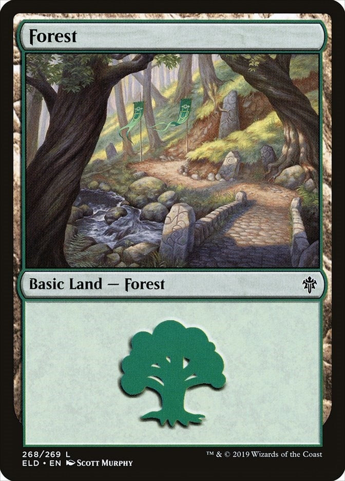 Forest (268) (268) (Throne of Eldraine)