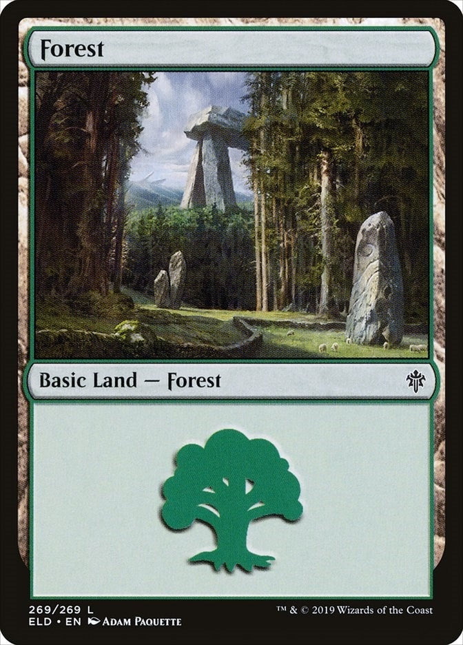 Forest (269) (269) (Throne of Eldraine)