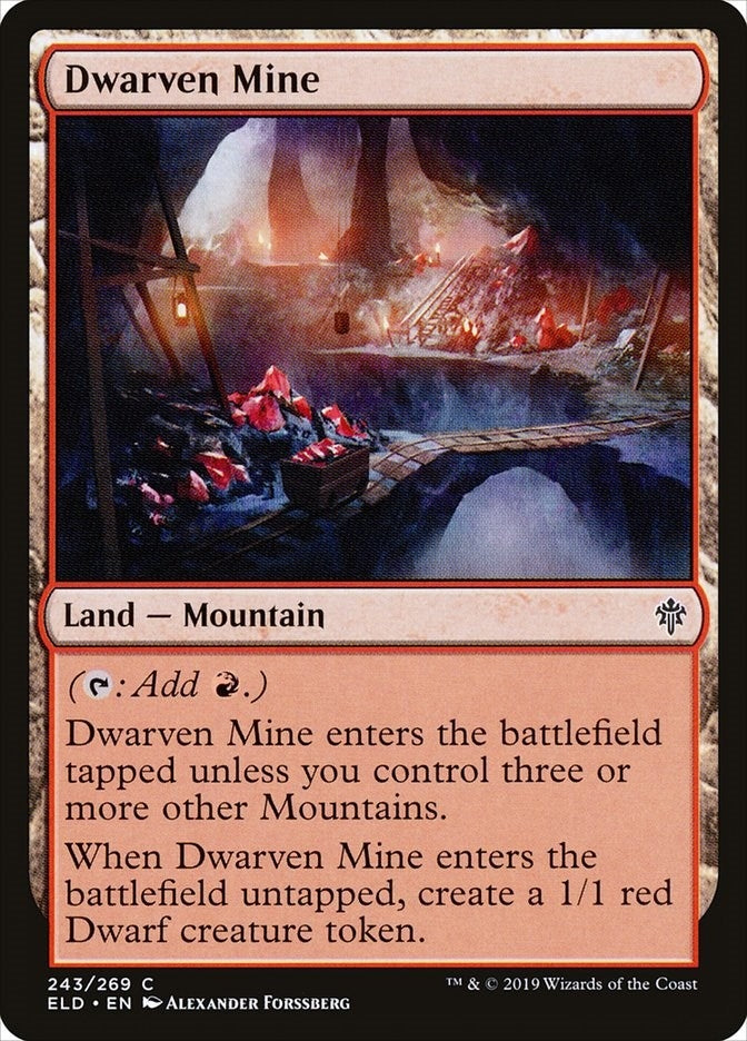 Dwarven Mine (243) (Throne of Eldraine)