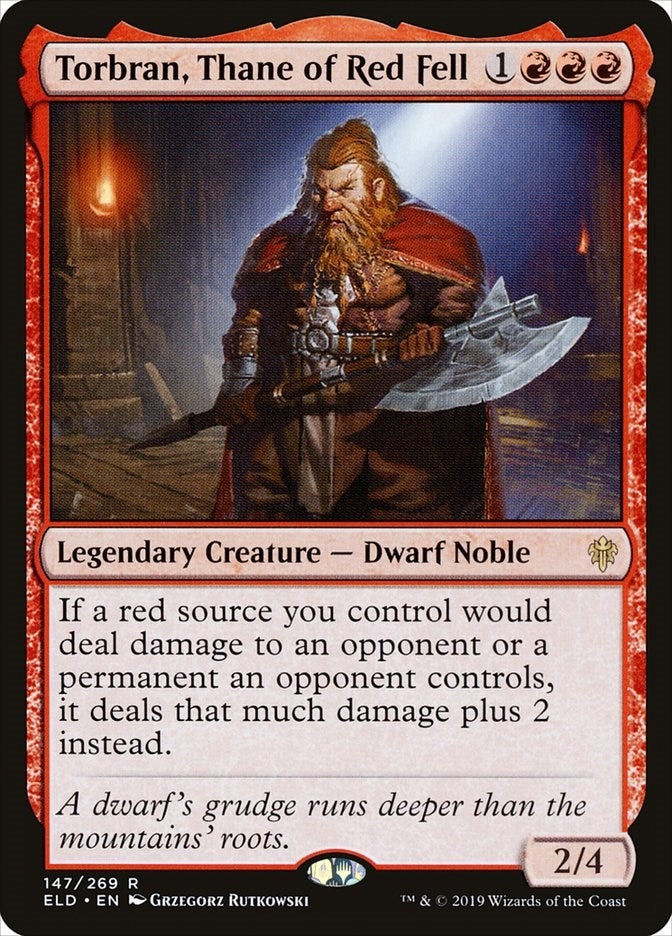 Torbran, Thane of Red Fell (147) (Throne of Eldraine)