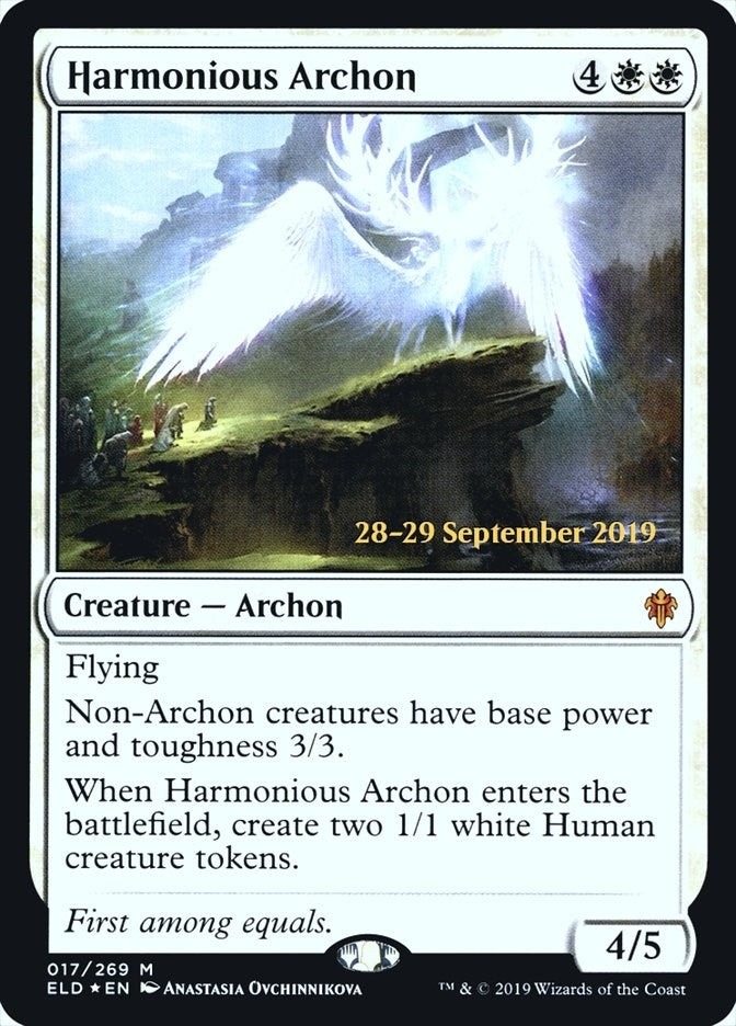 Harmonious Archon (17) (Prerelease Cards)