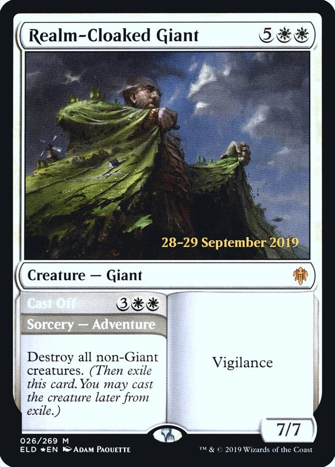 Realm-Cloaked Giant (26) (Prerelease Cards)