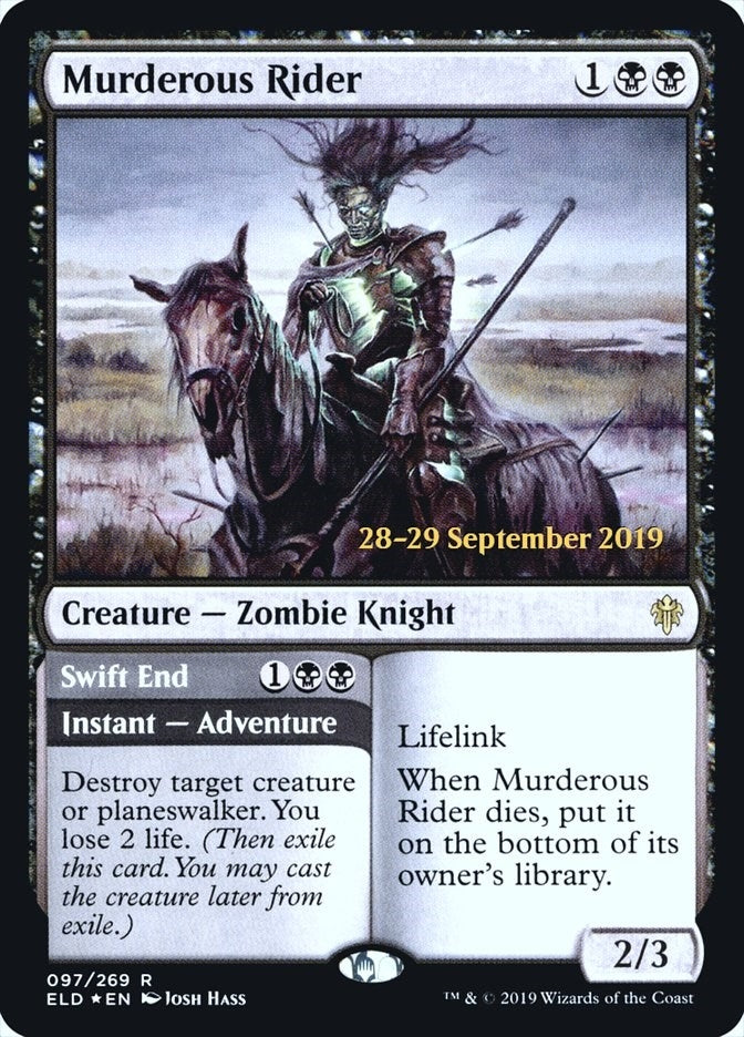 Murderous Rider (97) (Prerelease Cards)