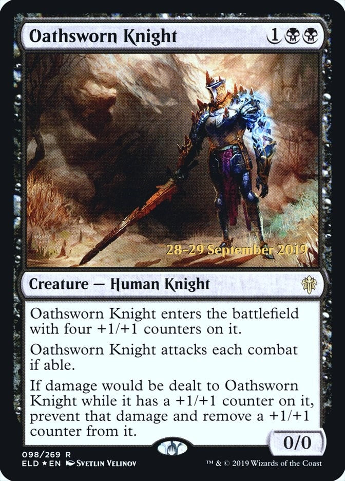 Oathsworn Knight (98) (Prerelease Cards)