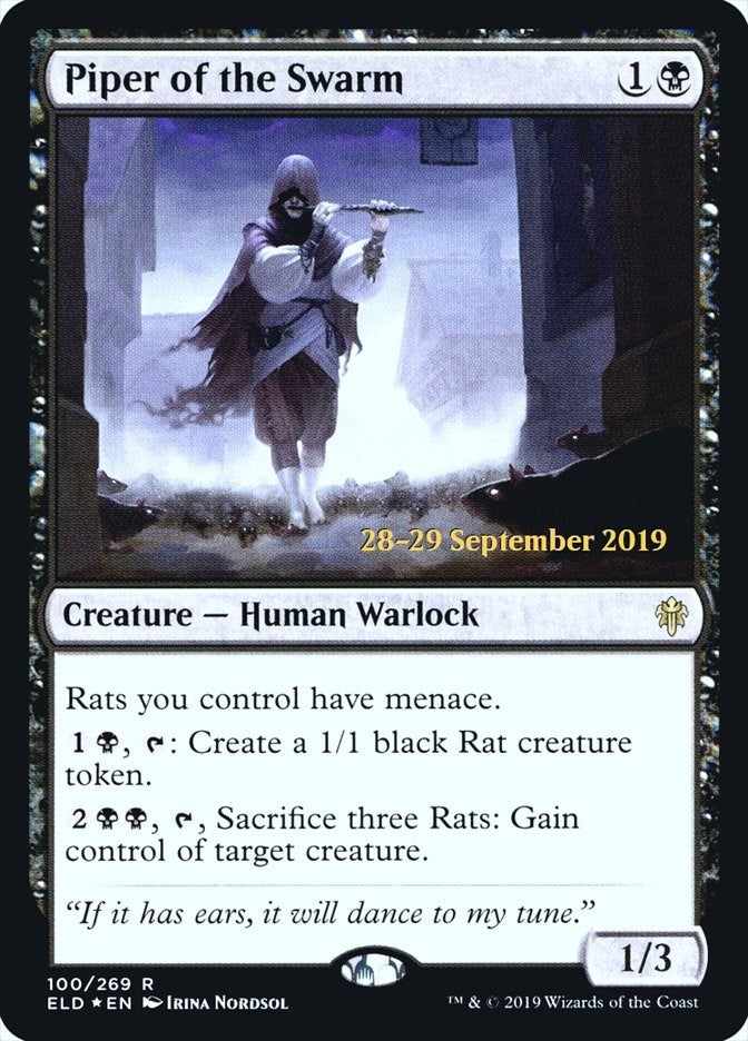 Piper of the Swarm (100) (Prerelease Cards)