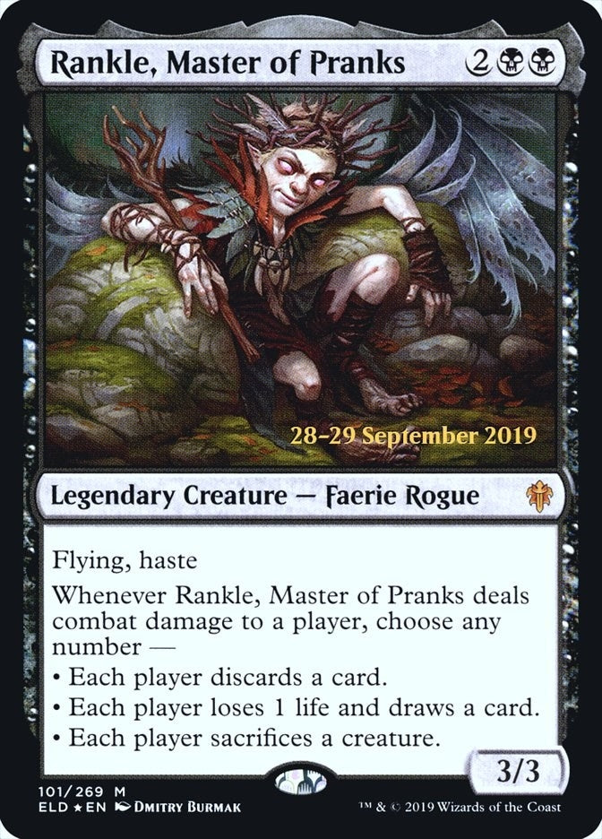Rankle, Master of Pranks (101) (Prerelease Cards)