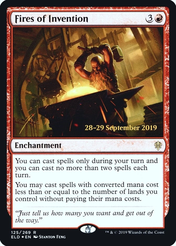 Fires of Invention (125) (Prerelease Cards)