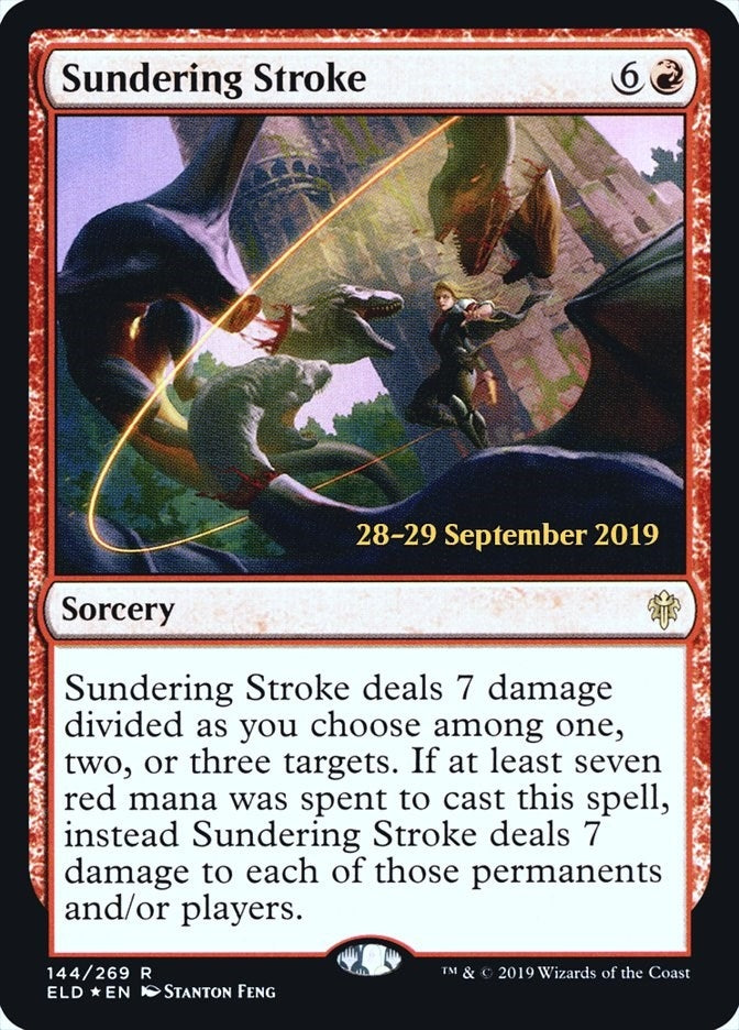 Sundering Stroke (144) (Prerelease Cards)