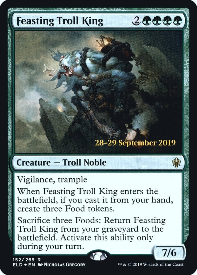 Feasting Troll King (152) (Prerelease Cards)