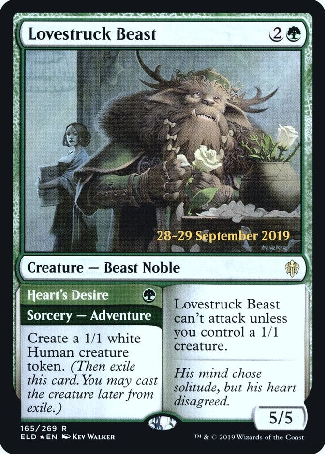 Lovestruck Beast (165) (Prerelease Cards)